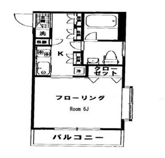 東京都北区中十条１丁目 賃貸マンション 1K