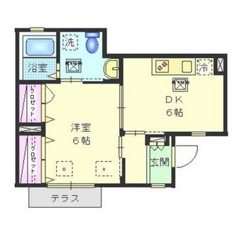 東京都北区東十条５丁目 賃貸マンション 1DK