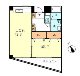 東京都北区神谷１丁目 賃貸マンション 1LDK