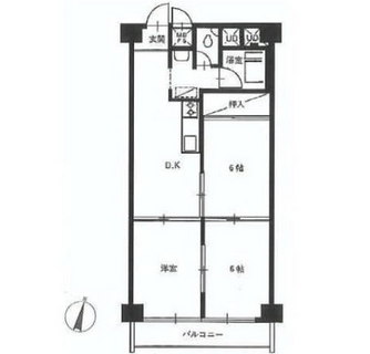 東京都北区東十条３丁目 賃貸マンション 3DK