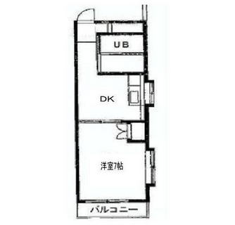 東京都北区中十条２丁目 賃貸マンション 1DK