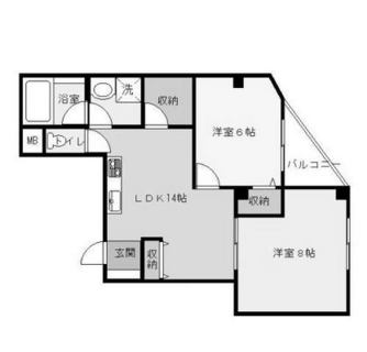 東京都北区東十条４丁目 賃貸マンション 2LDK