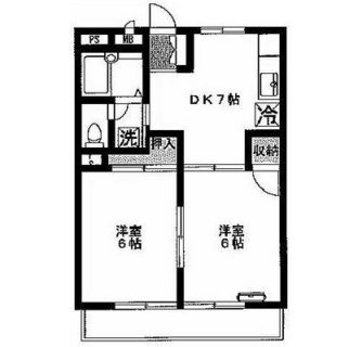 東京都北区東十条６丁目 賃貸マンション 2DK