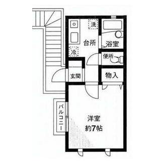 東京都北区東十条３丁目 賃貸アパート 1K