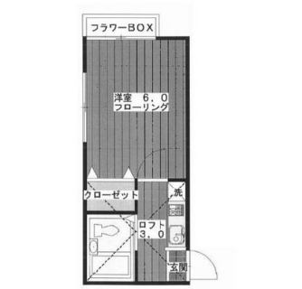 東京都北区中十条１丁目 賃貸アパート 1K