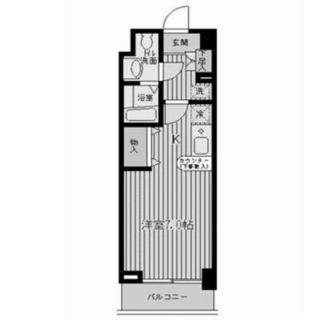 東京都北区中十条２丁目 賃貸マンション 1K