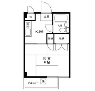 東京都北区中十条１丁目 賃貸マンション 1K