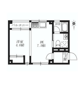 東京都北区上十条１丁目 賃貸マンション 1DK