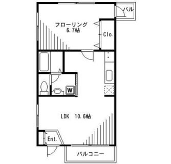 東京都北区上十条３丁目 賃貸マンション 1LDK