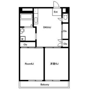 東京都北区神谷２丁目 賃貸マンション 2DK