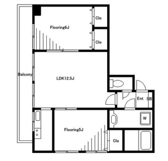 東京都北区東十条３丁目 賃貸マンション 2LDK