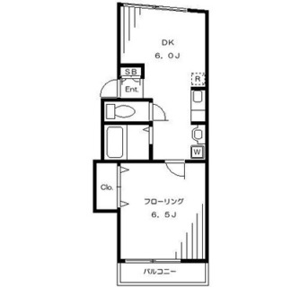 東京都北区上十条１丁目 賃貸マンション 1DK