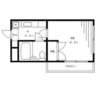 東京都北区東十条５丁目 賃貸マンション 1K