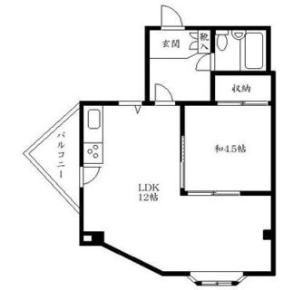 東京都北区中十条２丁目 賃貸マンション 1LDK