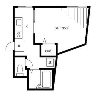 東京都北区十条仲原１丁目 賃貸マンション 1K