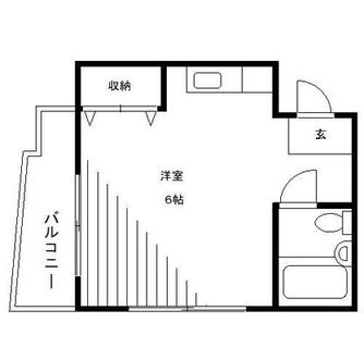 東京都北区上十条１丁目 賃貸アパート 1R