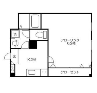 東京都北区東十条５丁目 賃貸マンション 1K