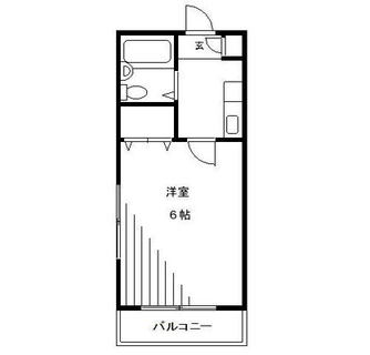 東京都北区神谷２丁目 賃貸マンション 1K