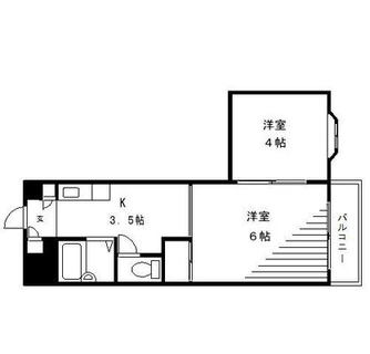 東京都北区東十条４丁目 賃貸マンション 2K