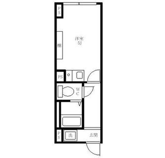 東京都北区東十条１丁目 賃貸マンション 1R