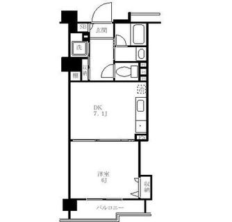 東京都北区神谷１丁目 賃貸マンション 1DK